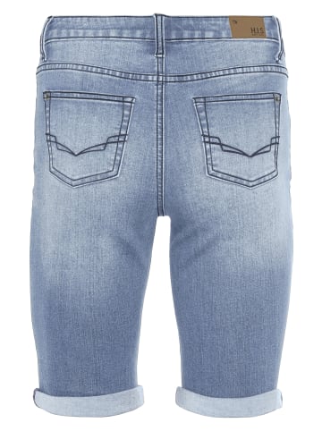 H.I.S. Jeansshorts in hellblau used