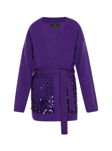 faina Damen Cardigan in Pflaume