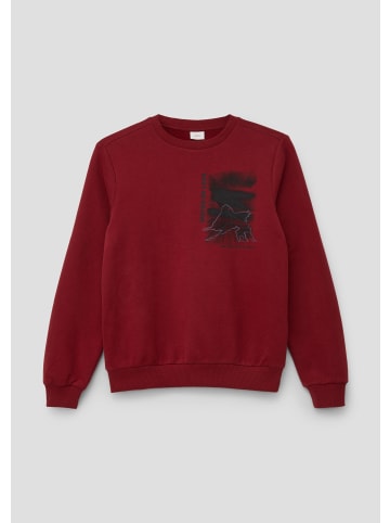 s.Oliver Sweatshirt langarm in Rot