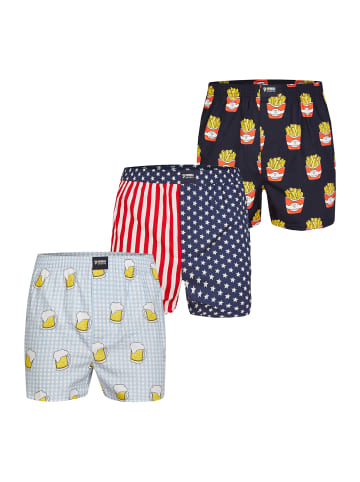 Happy Shorts Boxer Print Sets in Set 12