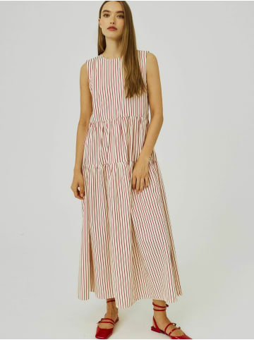 Norr Kleid Linna in Red stripes
