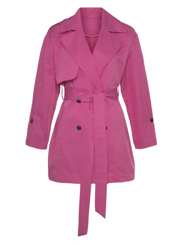 LASCANA Trenchcoat in fuchsia