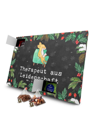 Mr. & Mrs. Panda Adventskalender Therapeut Leidenschaft mit Spruch in Kreidetafel