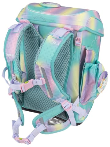 Ergobag Schulrucksack cubo light Set GLOW in ZauBärwelt