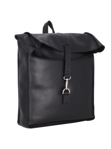 Cowboysbag Kirkby Rucksack Leder 38 cm Laptopfach in black