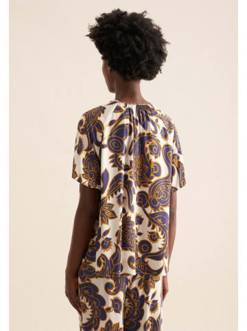 Seidensticker Shirtbluse Regular in Mittelblau