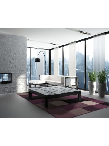 Teppich Boss Kurzflor Teppich Silas 2034 - Silber
