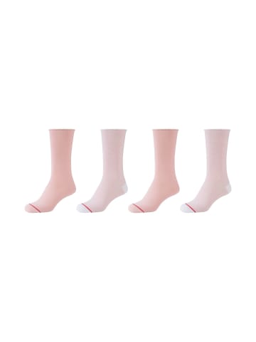 S. Oliver Socken 4er Pack originals in peachskin