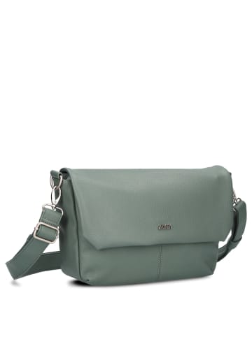 Zwei Mademoiselle M60 - Umhängetasche 33 cm (sand) in eucalyptus