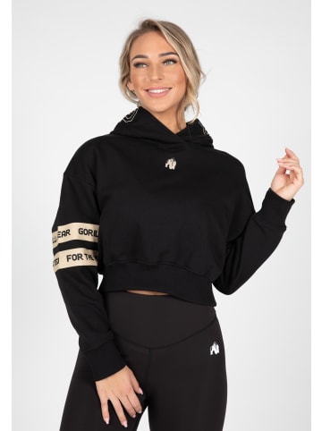 Gorilla Wear Tracey Cropped Hoodie - Schwarz