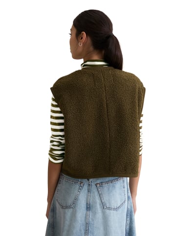 Marc O'Polo DENIM Curly-Sweatweste relaxed in Burnished Logs