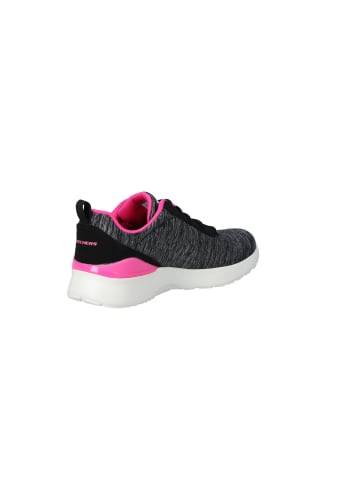 Skechers Sneaker in black/hot pink