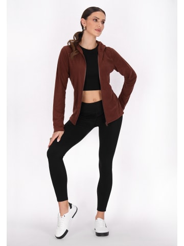 faina Fleecejacke in Braun
