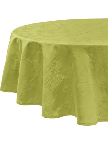 Erwin Müller Jacquard, Baumwollmischung Tischdecke Arnsberg in apfelgrün
