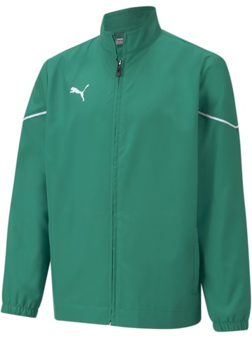 Puma Trainingsjacke "TeamRISE Sideline Jacket Jr" in Grün