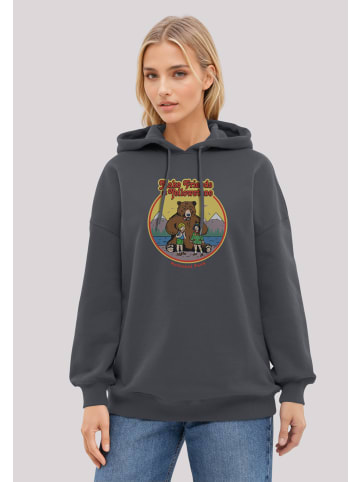 F4NT4STIC Hoodie US National Parks Make Friends At Yellowstone in off black