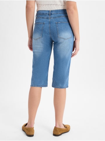 Marie Lund Bermuda - Jeans in light stone