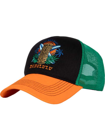 King Kerosin Cap "Vintage Honolulu" in Schwarz