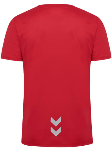 Hummel Hummel T-Shirt S/S Hmlrun Laufen Herren Atmungsaktiv Leichte Design in TANGO RED