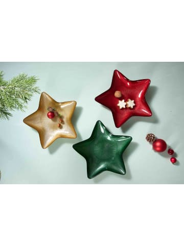 Ritzenhoff & Breker 4er Set Teller Starlight ø 29 cm in Gold