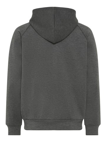 H.I.S. Kapuzensweatjacke in Anthrazit melange