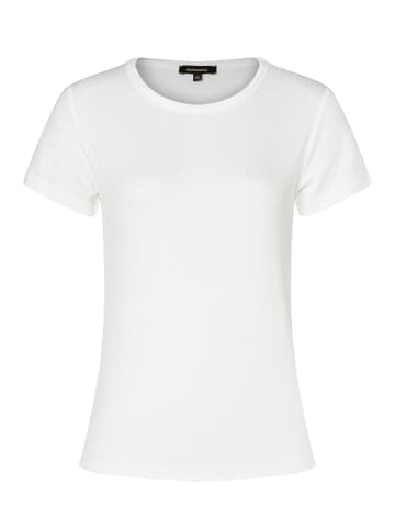 More & More Glanzshirt in off white