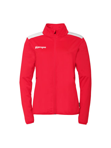 Kempa Trainingsjacke Emotion 27 Poly Jacket Women in rot/weiß