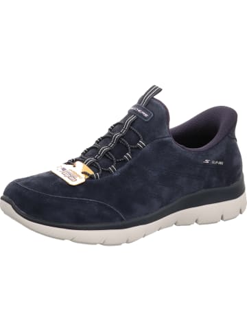 Skechers Slipper in blau