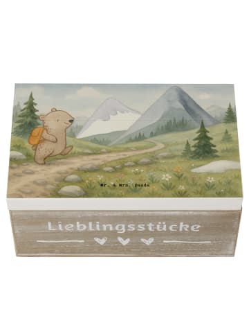 Mr. & Mrs. Panda Aufbewahrungsbox Bär Bergsteigen Design ohne Sp... in Weiß