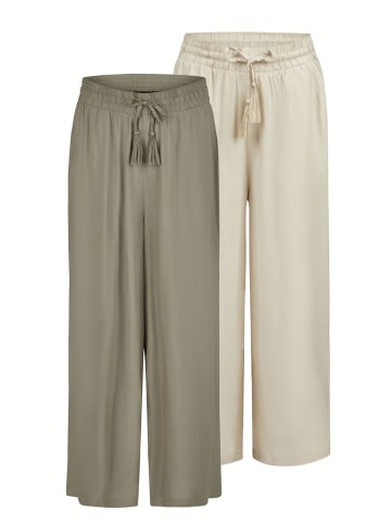 DENIMFY Stoffhose / Chino DFKate 2er Pack comfort/relaxed in Mehrfarbig