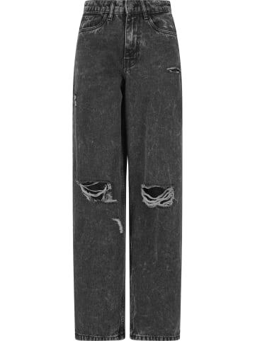 Urban Classics Straight Fit in black charcoal washed