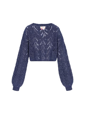 IZIA Women Sweater in navy