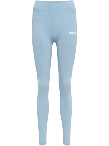 Hummel Leggings Hmllegacy Woman High Waist Tights in PLACID BLUE