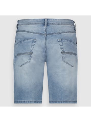 Twinlife Kurze Hose Vidar Denim in Blau