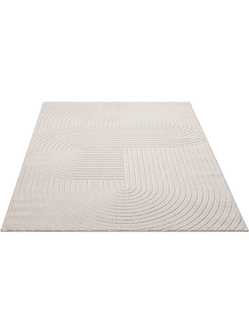 the carpet Flachgewebe Outdoor Teppich Santo Plus in Creme