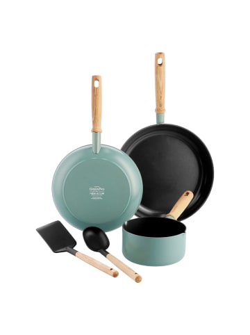 GREENPAN Pfannen-Set Mayflower in blau