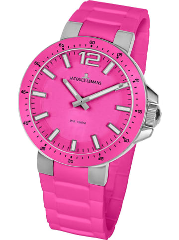 Jacques Lemans Uhr in Pink