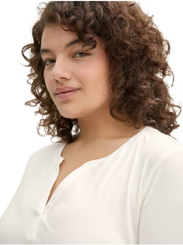 Tom Tailor Langarmtuniken für Damen in Weiß