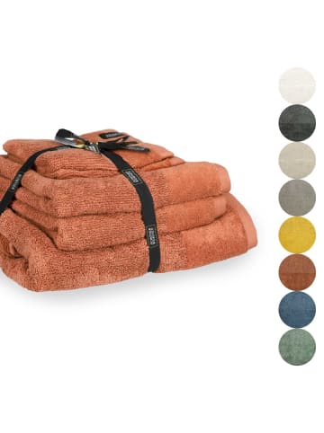 Schöner Wohnen Kollektion Handtuch Set SENSE in Rost