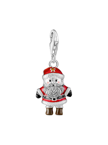 Thomas Sabo Santa Claus Charm in silber, bunt
