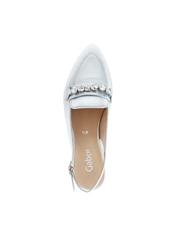 Gabor Ballerinas in Silber