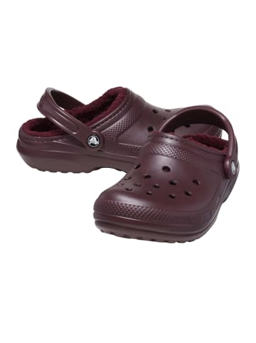 Crocs Clog 'Lined' in dunkelrot