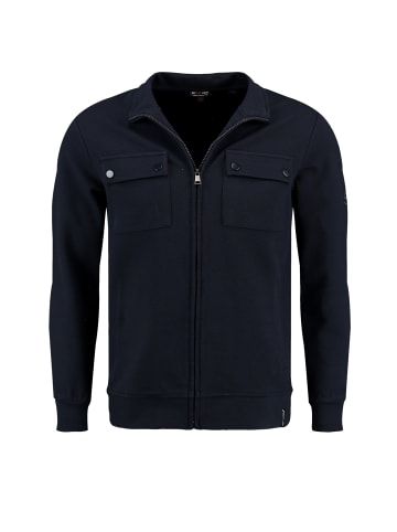 KEY LARGO Sweatjacke 'KLNEW TRAINER' in blau