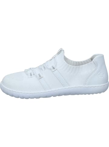 rieker Slipper, Komfort-Slipper in reinweiss/weiss