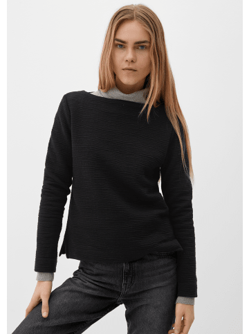 s.Oliver Sweatshirt langarm in Schwarz