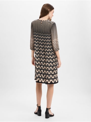 Betty Barclay Freizeitkleid in beige schwarz - 0001