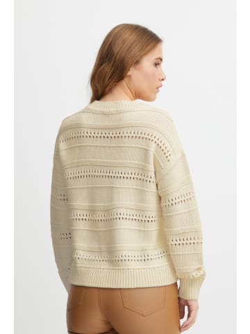 b. young BYOTINKA POINTELLE JUMPER - KNIT Loose fit in Birch