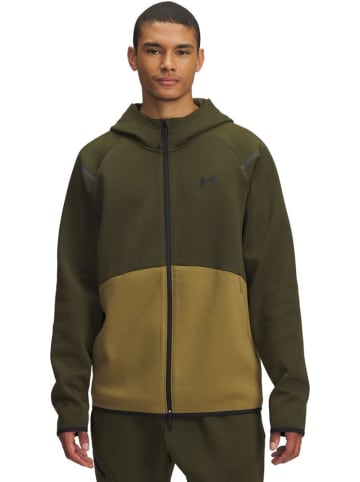 Under Armour Hoodie "Unstoppable HD Eu Fleece Full-Zip" in Grün