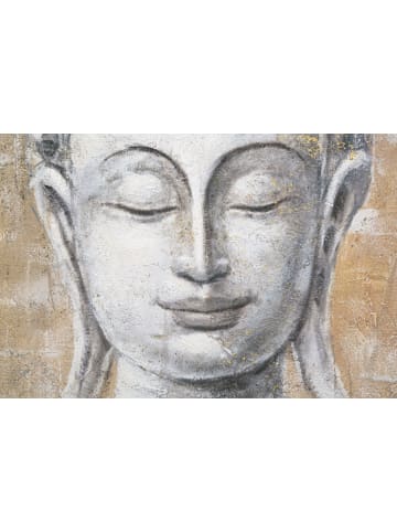 Mauro Ferretti Buddha-Mehrfarben-Leinwandgemälde 80x3x120 cm