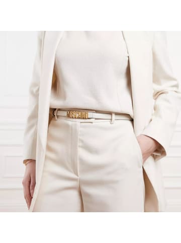 Moschino Belt White in white